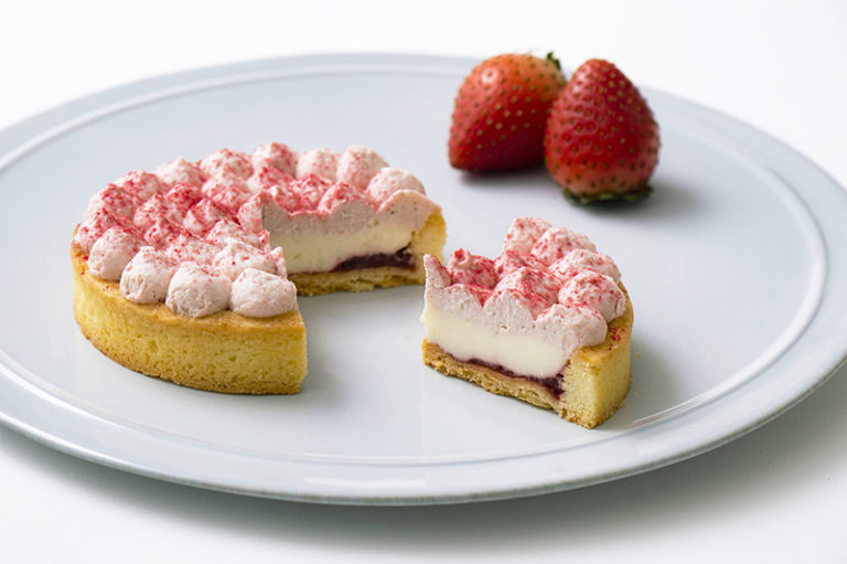 あまおう苺のベリーチーズケーキタルト
