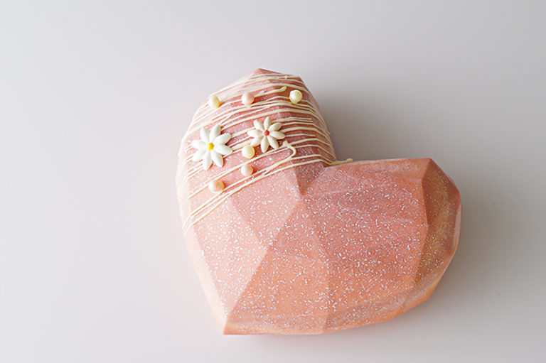 Jewelry Heart Mousse ～Coral pink～