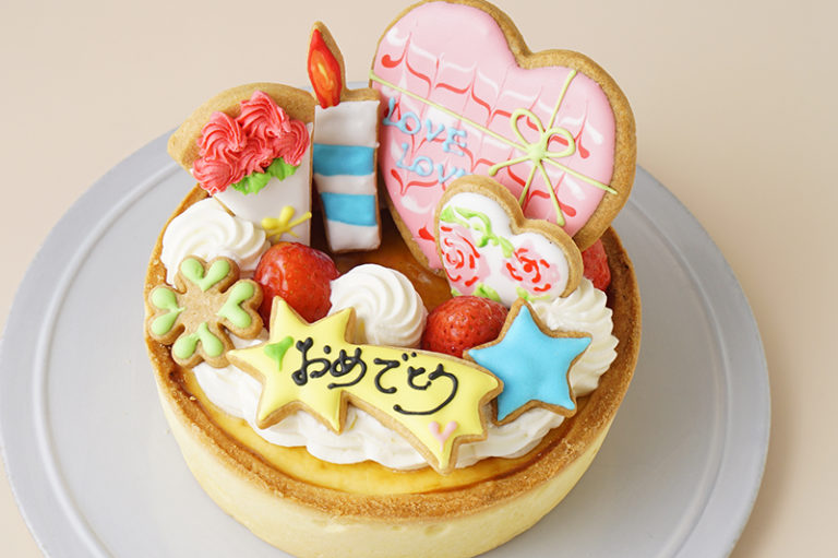 オリジナルアイシングデコ 濃厚ベイクドチーズケーキ