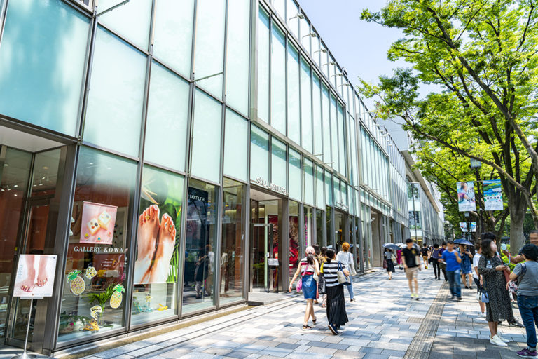 表参道のイメージキャプチャ