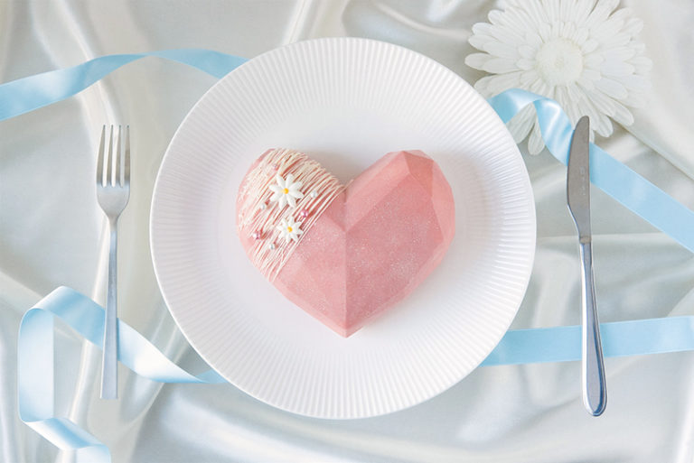 Jewelry Heart Mousse 〜Coral pink〜