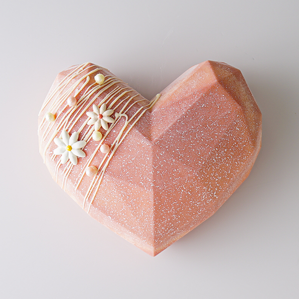 Jewelry Heart Mousse ～Coral pink～