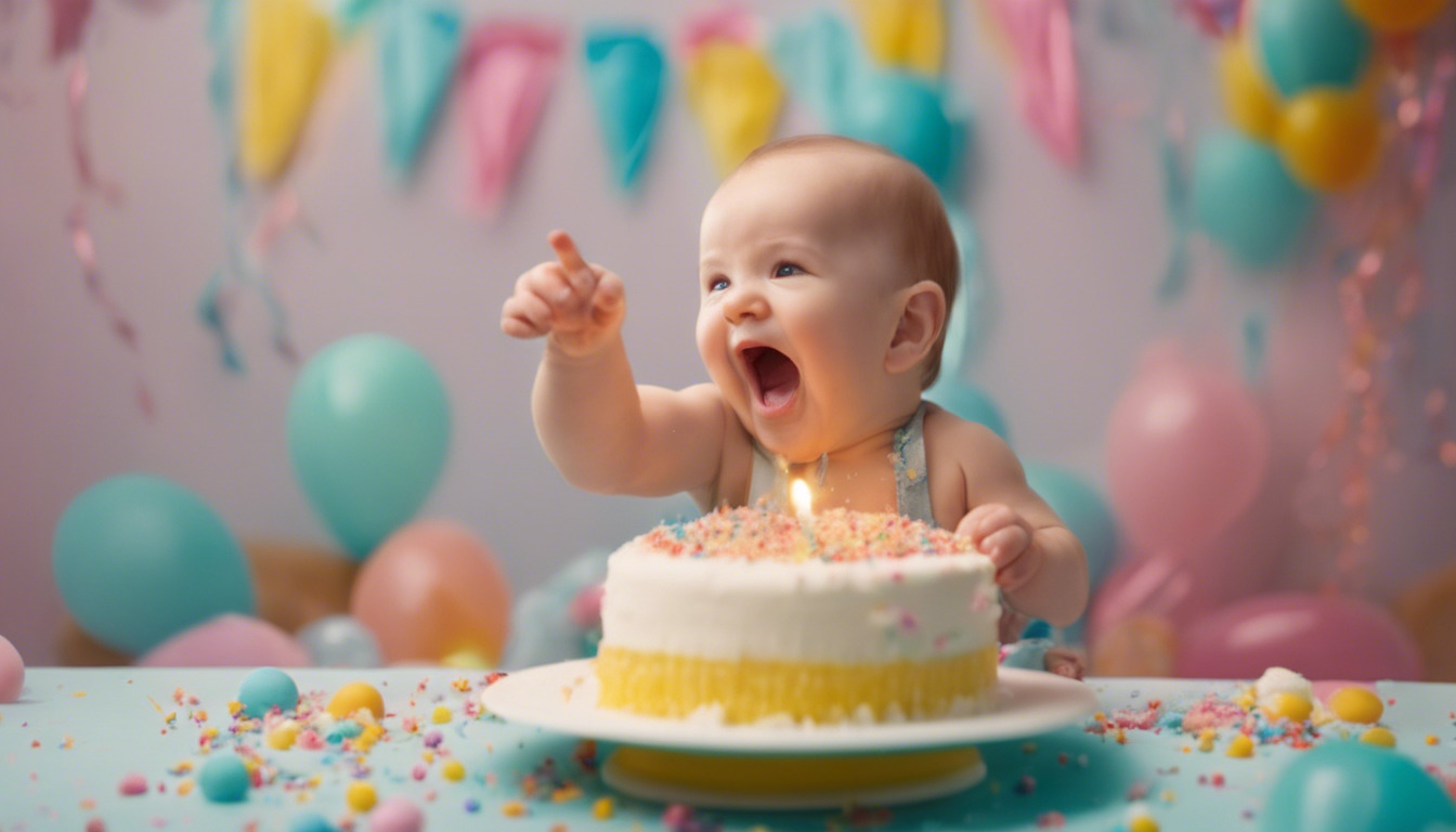 1歳誕生日に大人気！ファーストバースデーにおすすめのスマッシュケーキの魅力と撮影術 | Cake.jp マガジン