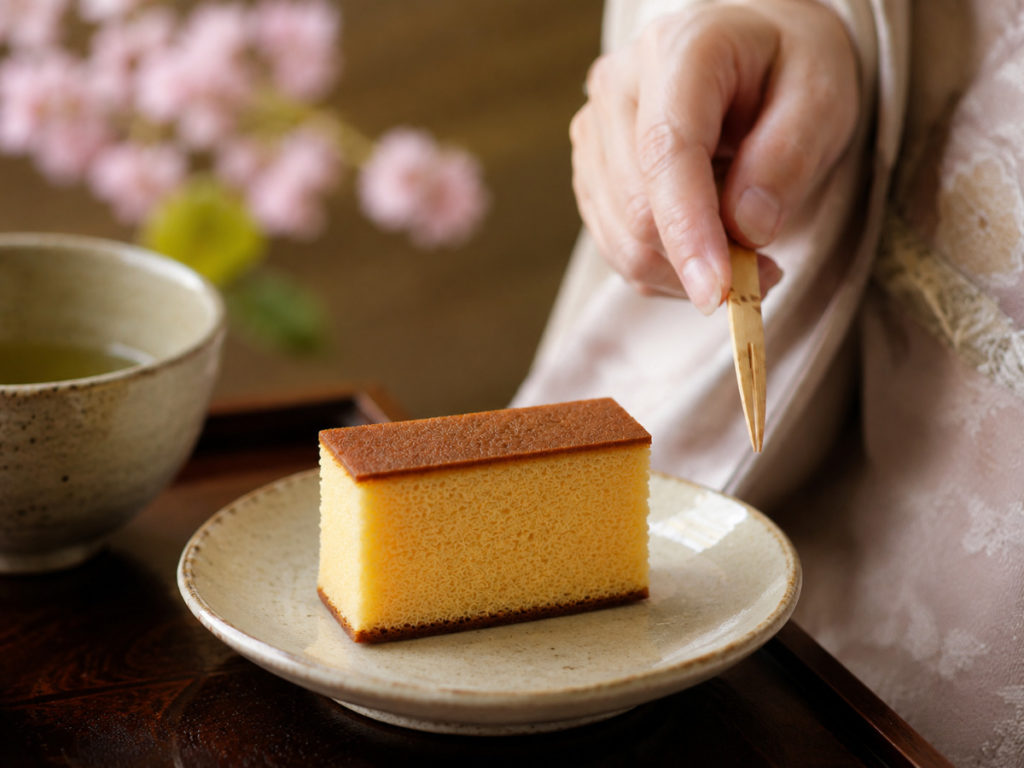 お茶と高級和菓子で過ごすひととき