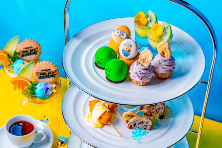 グランドプリンスホテル大阪ベイで開催「ミニオンズ＆モンスターズアフタヌーンティー」 ～夏の限定スイーツ体験～