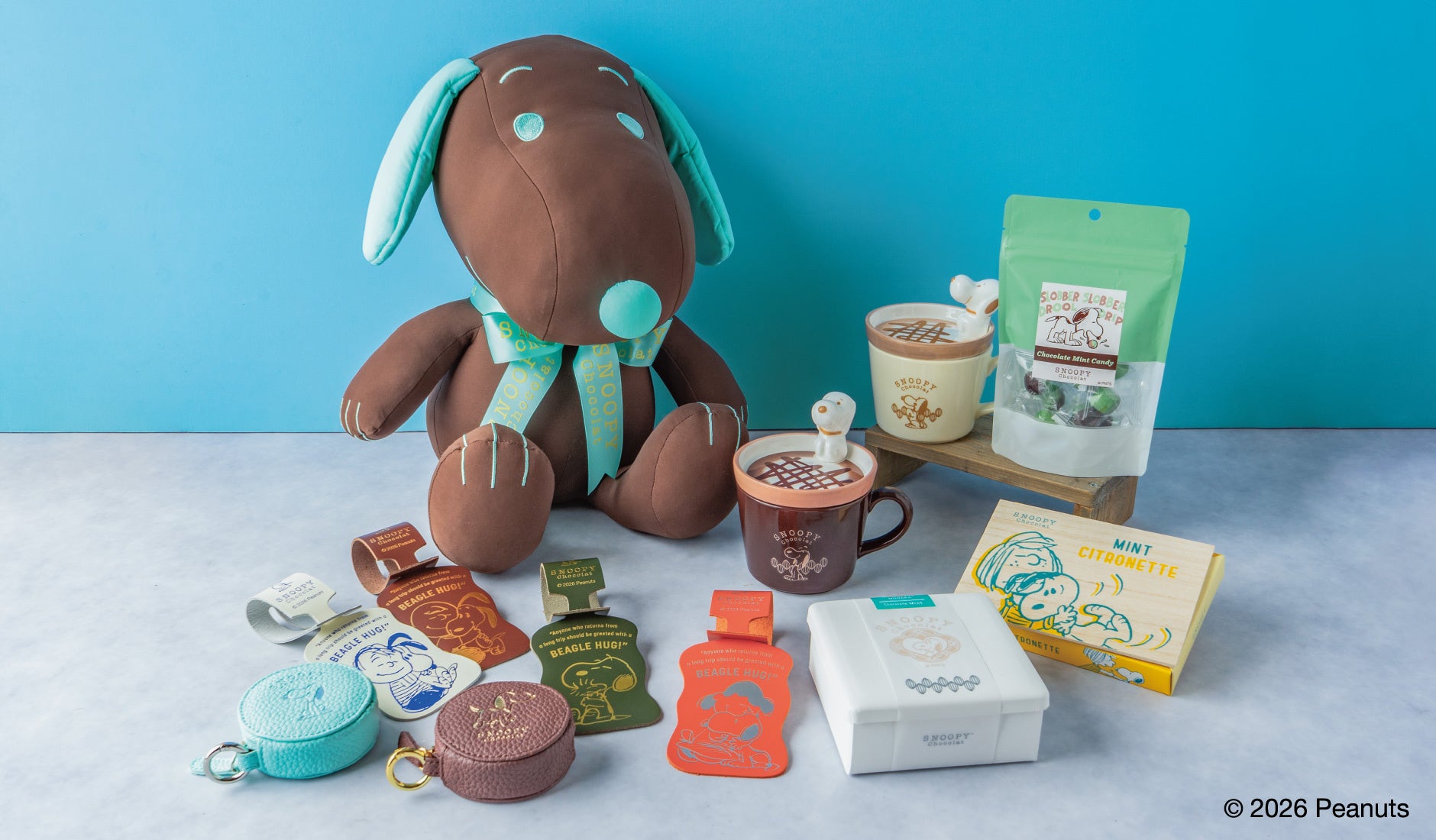 SNOOPY Chocolatの夏限定チョコミントアイテムが登場