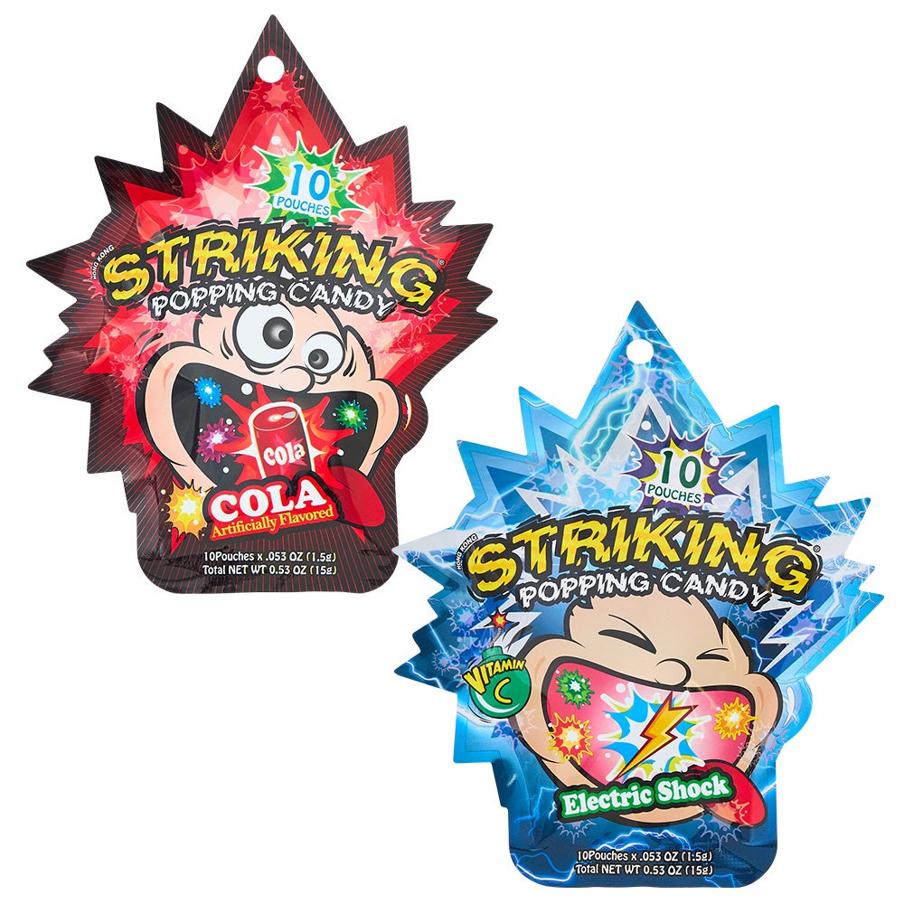 STRIKING ポッピングキャンディ 全2種 各199円