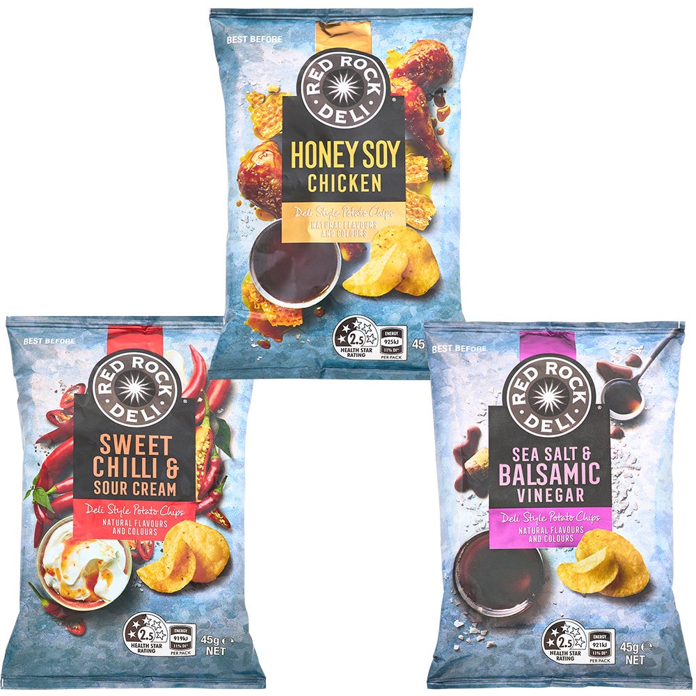 RED ROCK DELI ポテトチップス 全3種 各498円