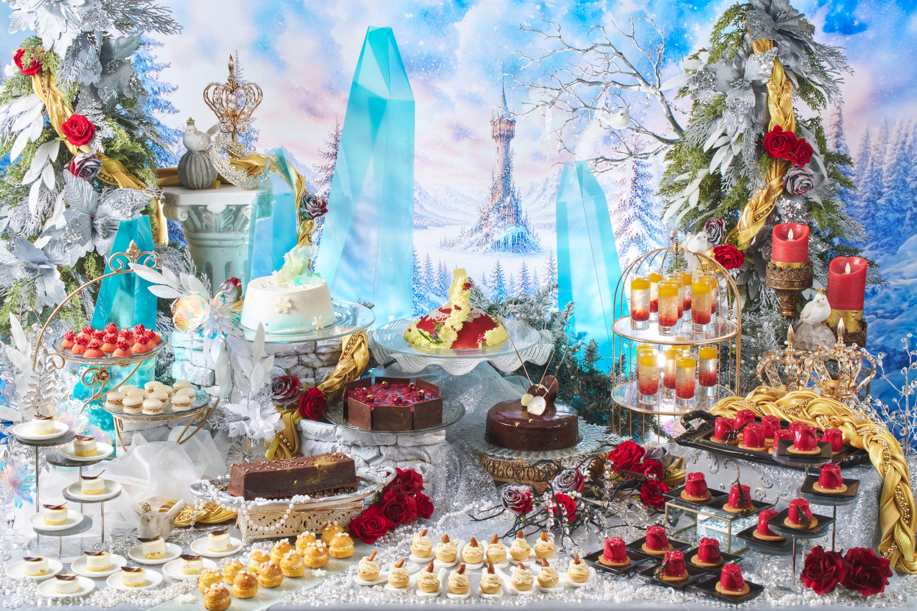 ダブルツリーbyヒルトン沖縄北谷リゾートのランチ＆スイーツビュッフェ『白銀の塔の姫～黄金の髪の記憶～』開催