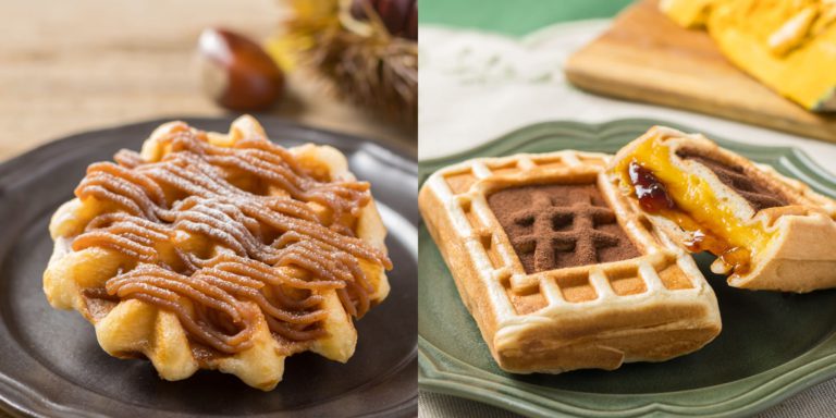 HASHLE（ハッシュル）秋の味覚を楽しむ期間限定ワッフルを発売
