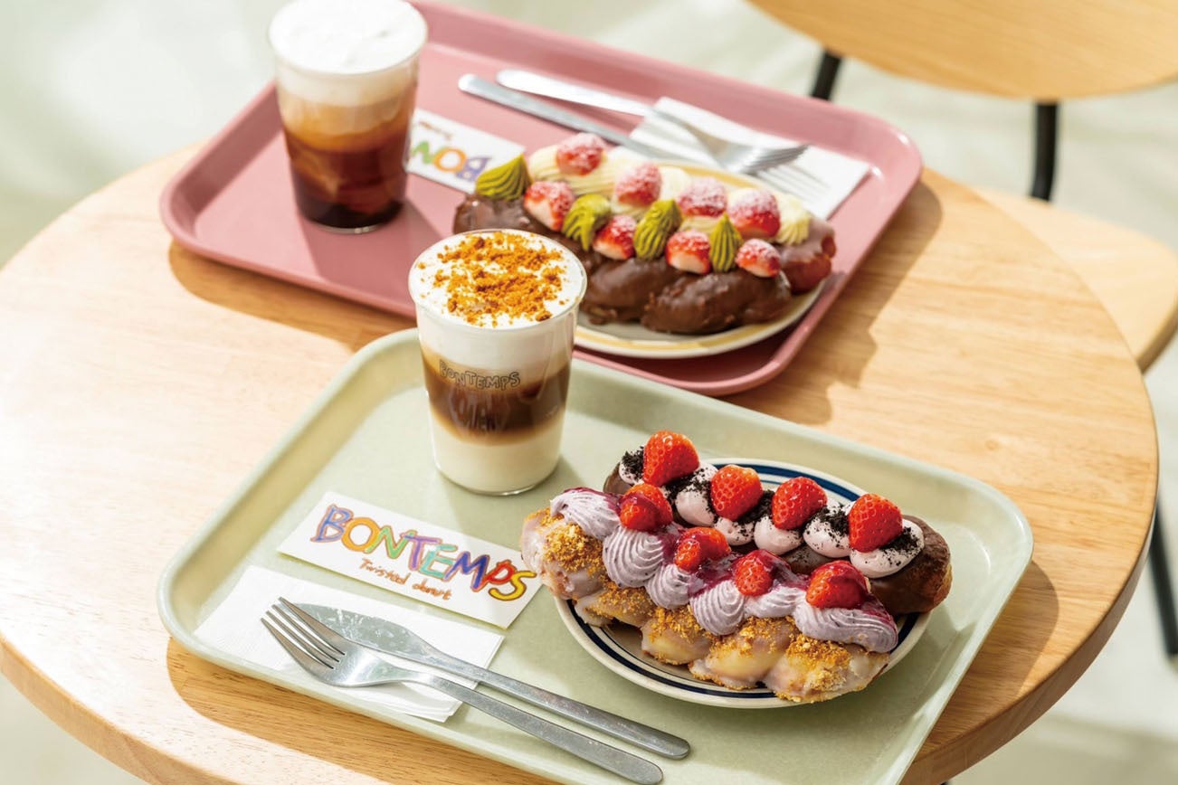 ドーナツ（韓国発ドーナツカフェ『BONTEMPS』が千葉・成田に初出店 9月1日オープン）