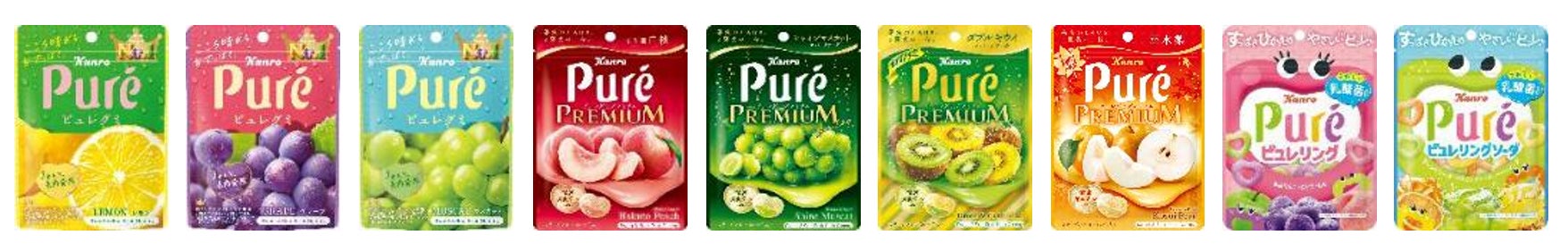 カンロ新作「タネピュレ さくらんぼ」発売 “種まで食べる”新感覚ピュレグミ