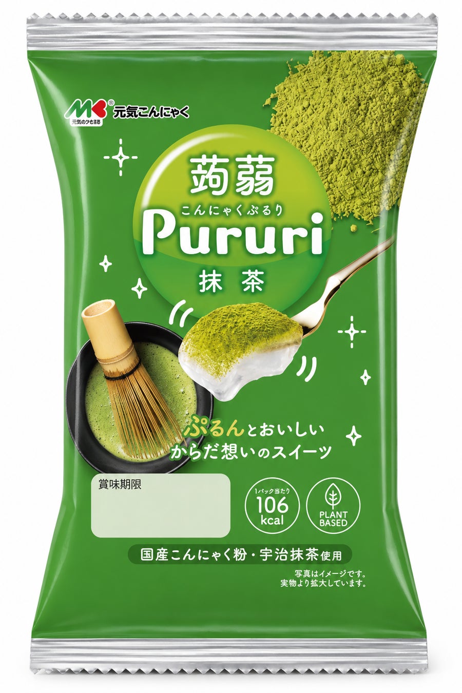 蒟蒻Pururi抹茶