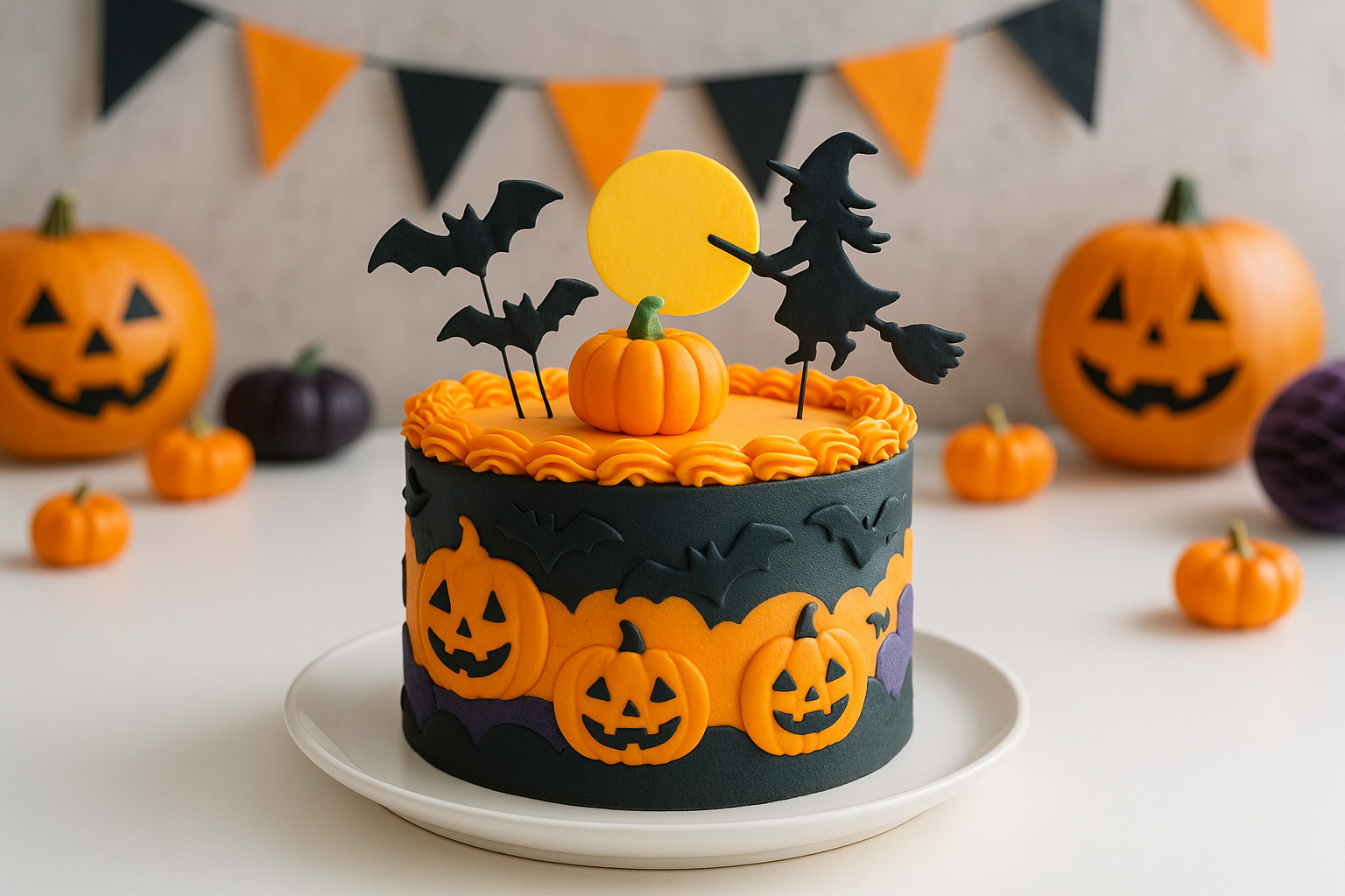 ハロウィンケーキの選び方を表すイメージ