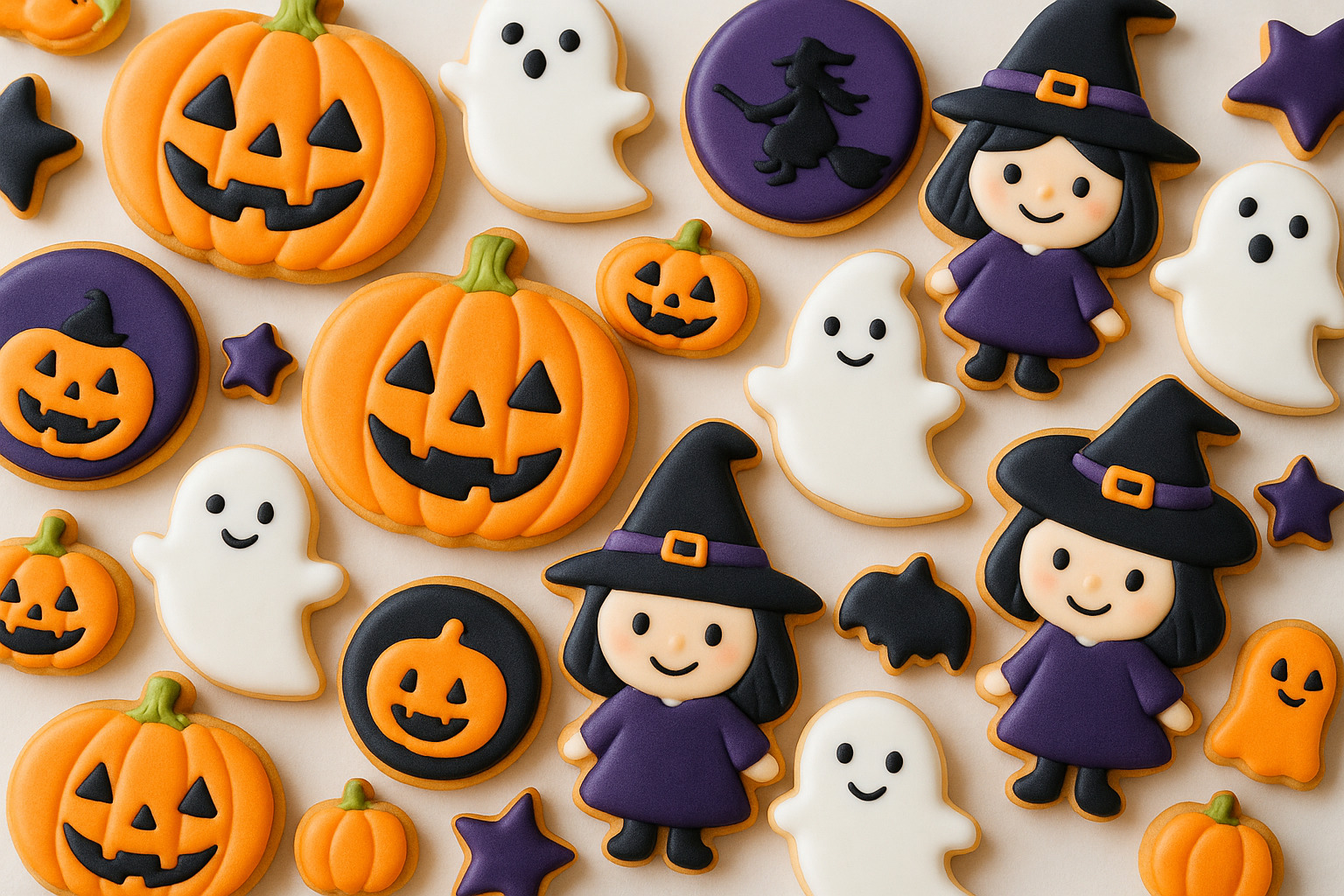 ハロウィンを彩るアイシングクッキーの魅力とおすすめ商品のハロウィンアイシングクッキーの魅力を表すイメージ