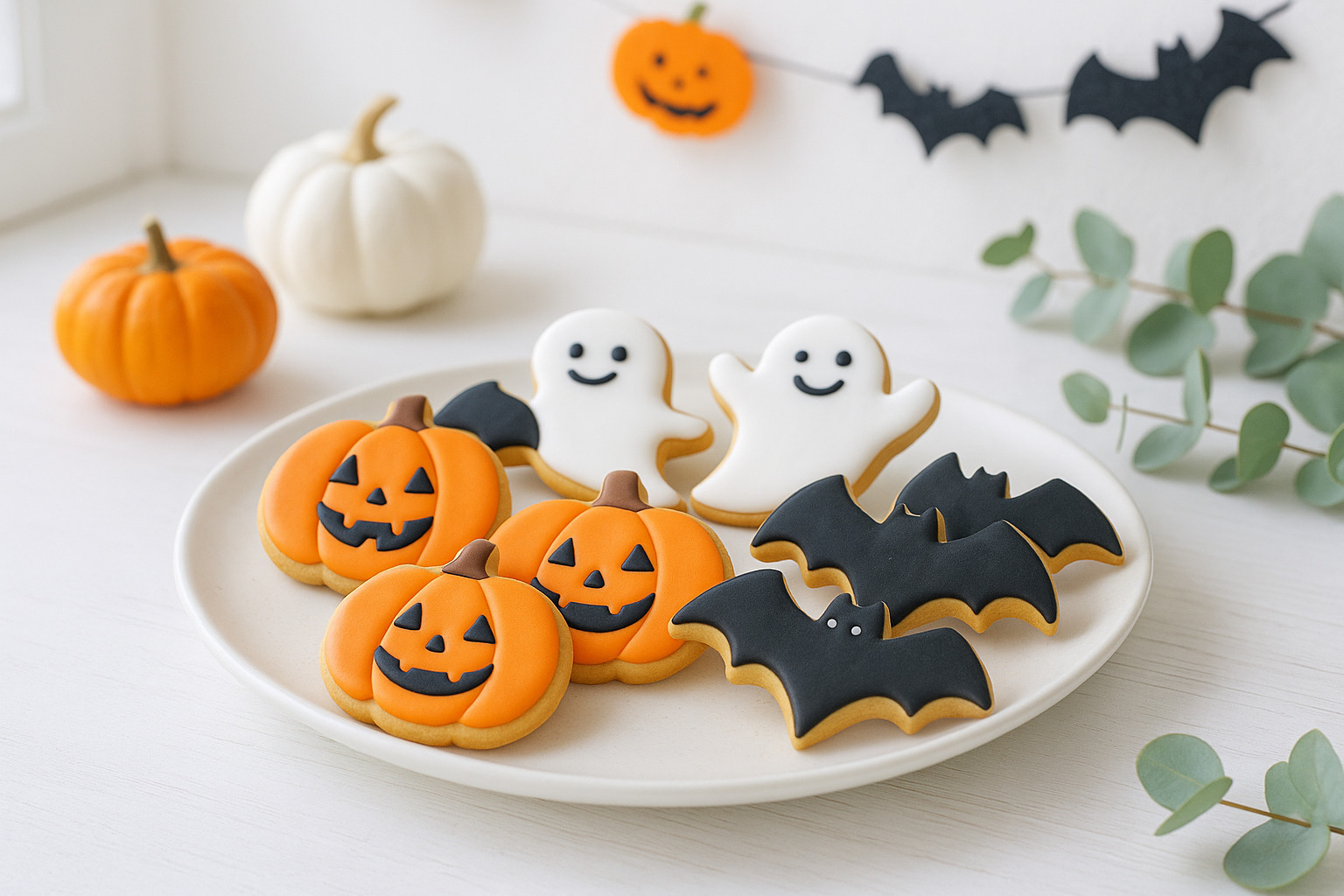 ハロウィンアイシングクッキーの選び方を表すイメージ