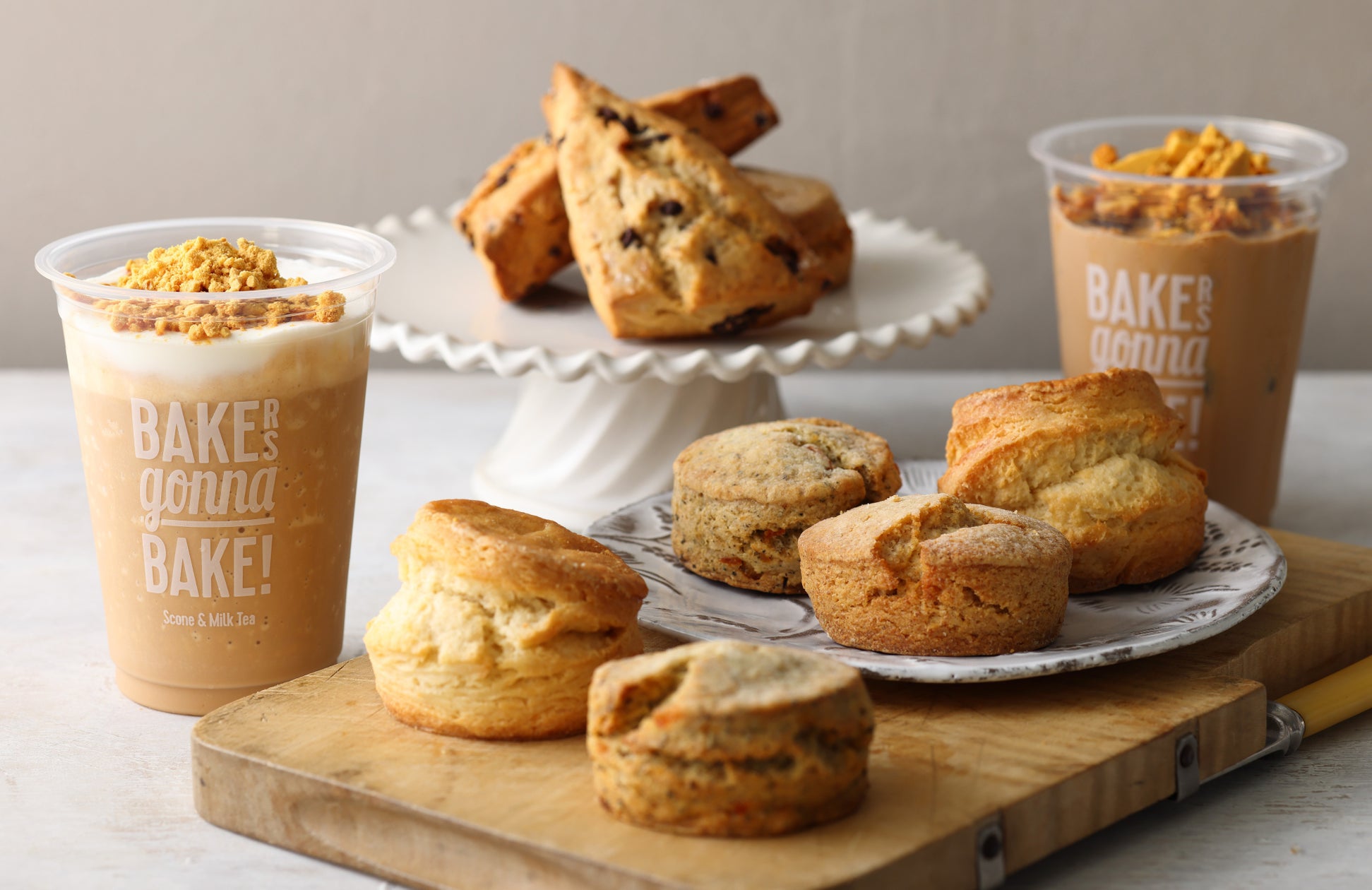 新宿ルミネに「BAKERS gonna BAKE」初出店！限定フローズン「ハニカムトフィーミルクティー」や老舗「舟和」とのコラボスコーンも登場