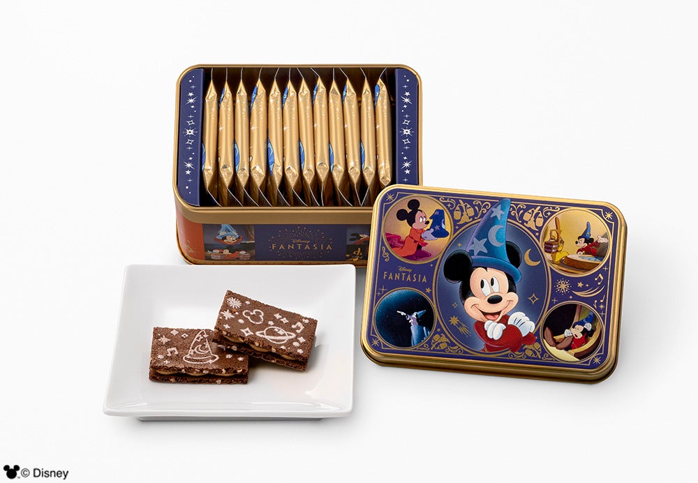 チョコレート（東京ばな奈×ディズニー『ファンタジア』のスペシャル缶ショコラサンドが復活）