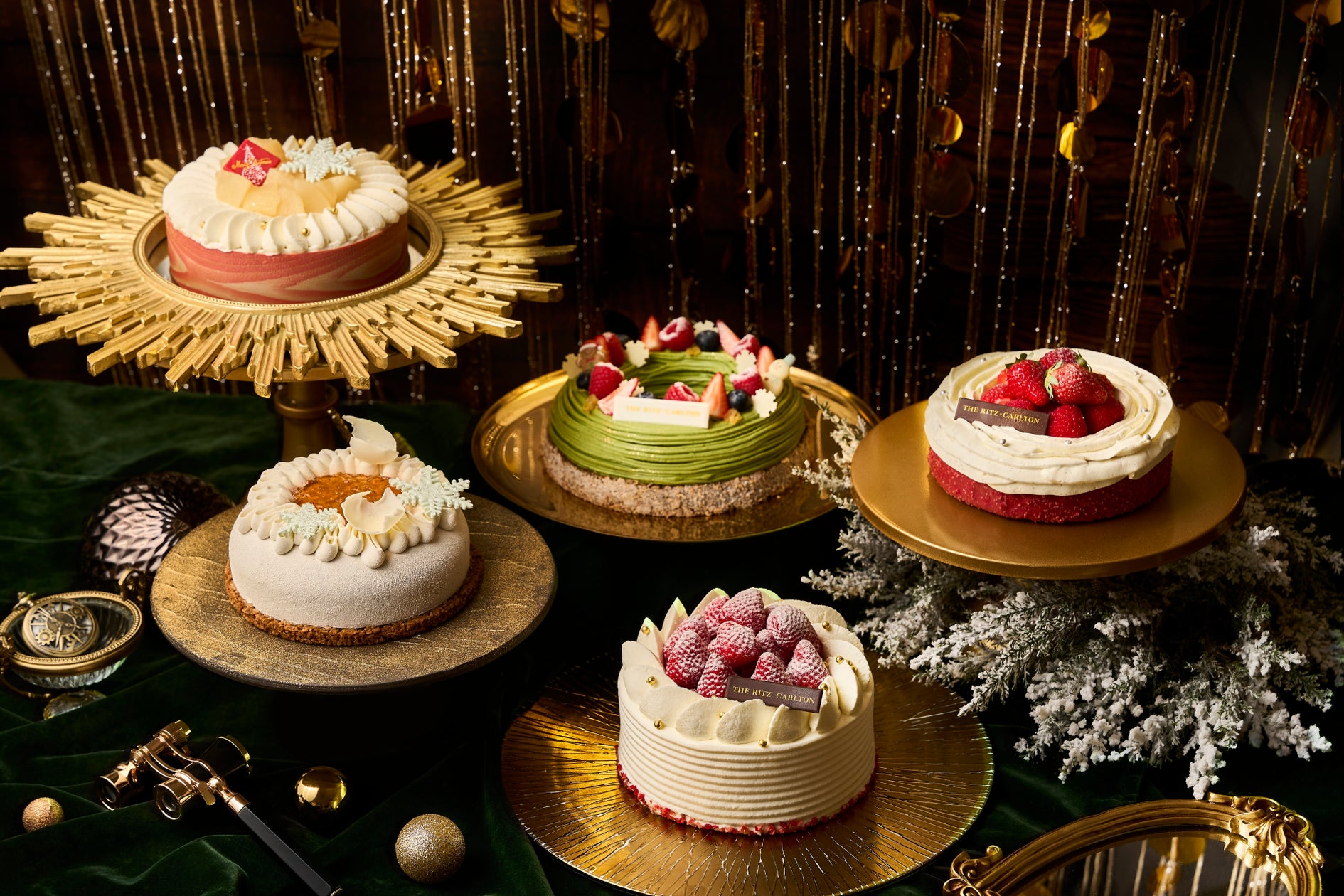 ザ・リッツ・カールトン大阪のクリスマスケーキ2026「ウィンターワンダーランド」コレクション