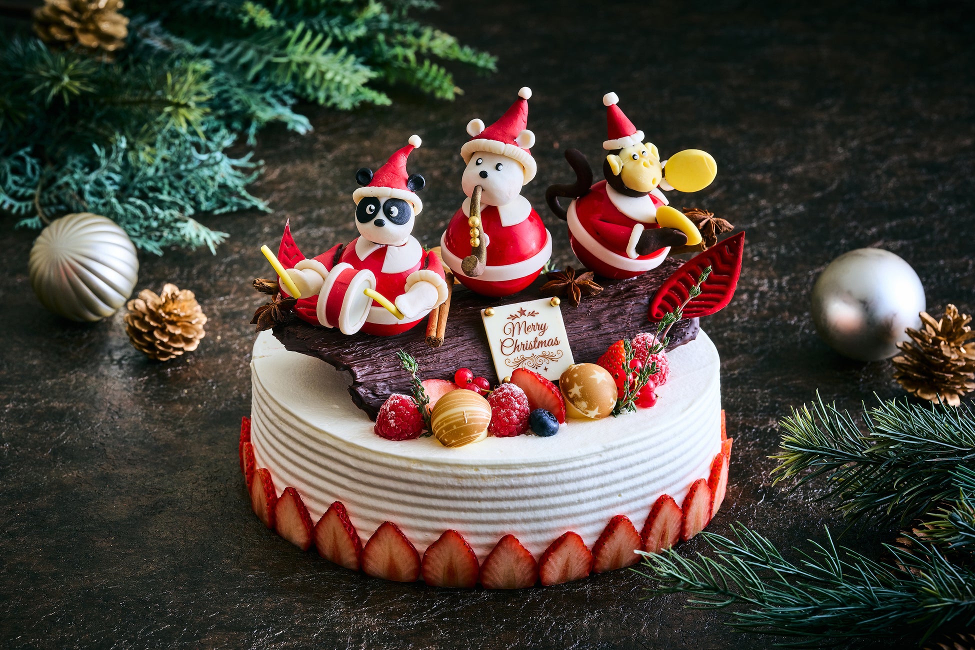 クリスマスケーキ2026<森の音楽隊>(品川プリンスホテル)