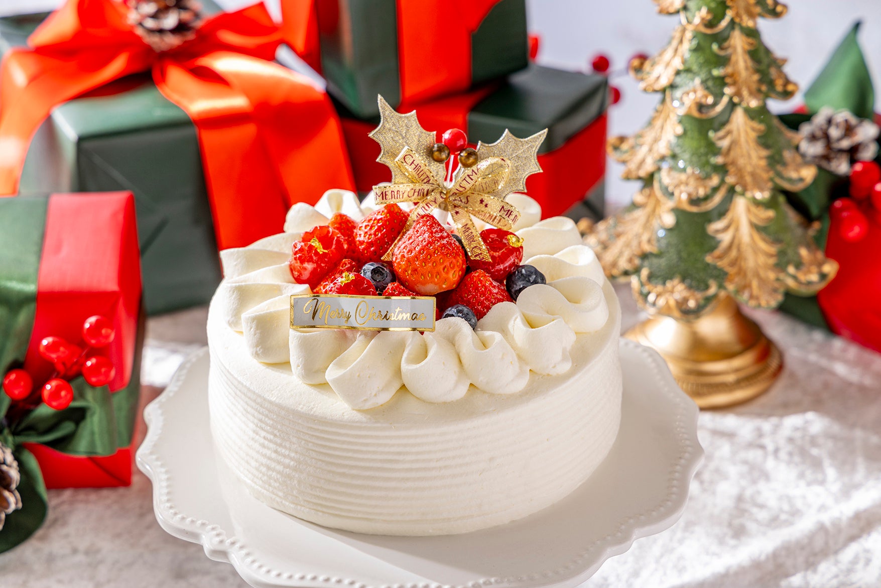 クリスマスショートケーキ