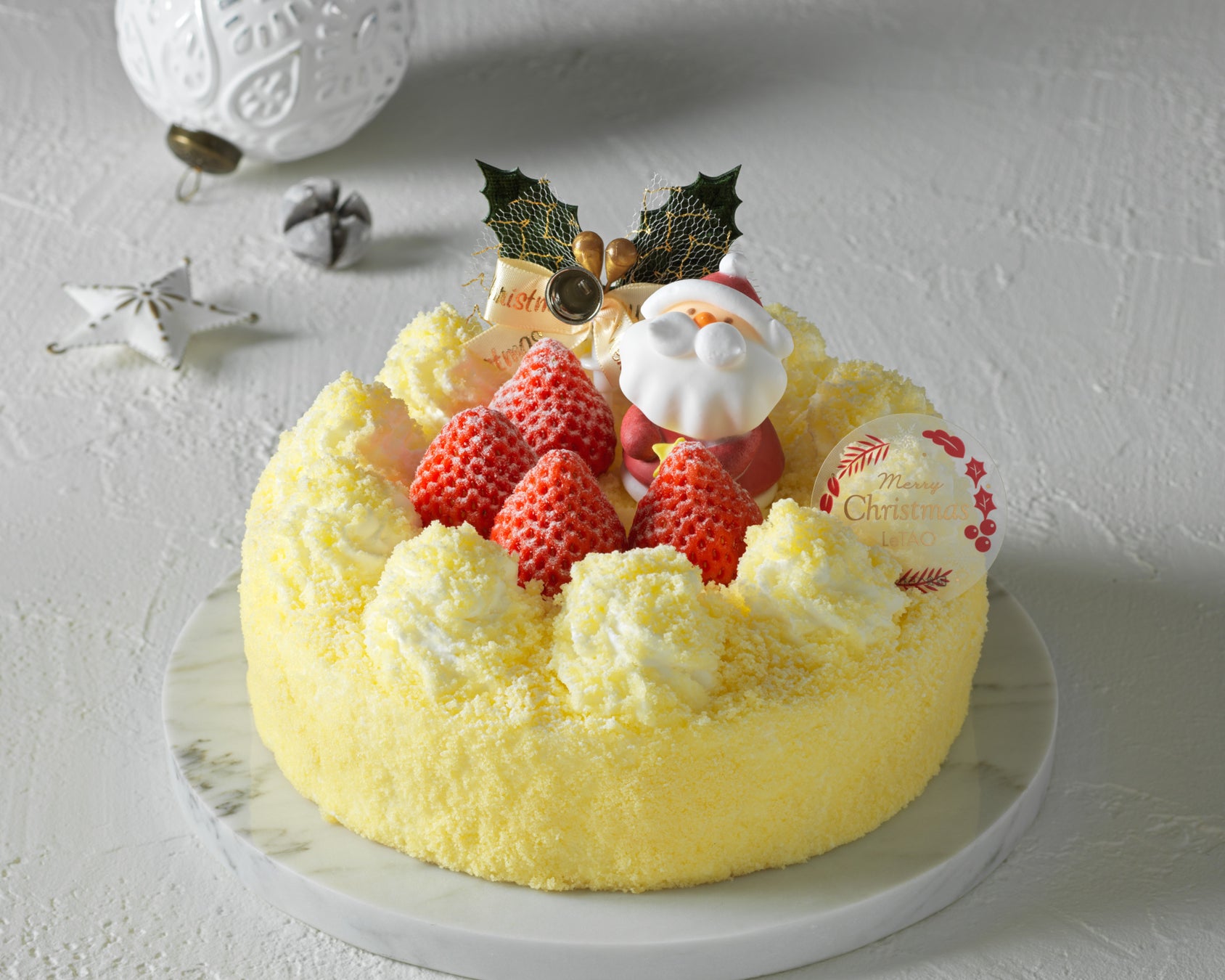 クリスマスドゥーブル5号 ※画像は5号サイズです。4号は飾りが異なります。
