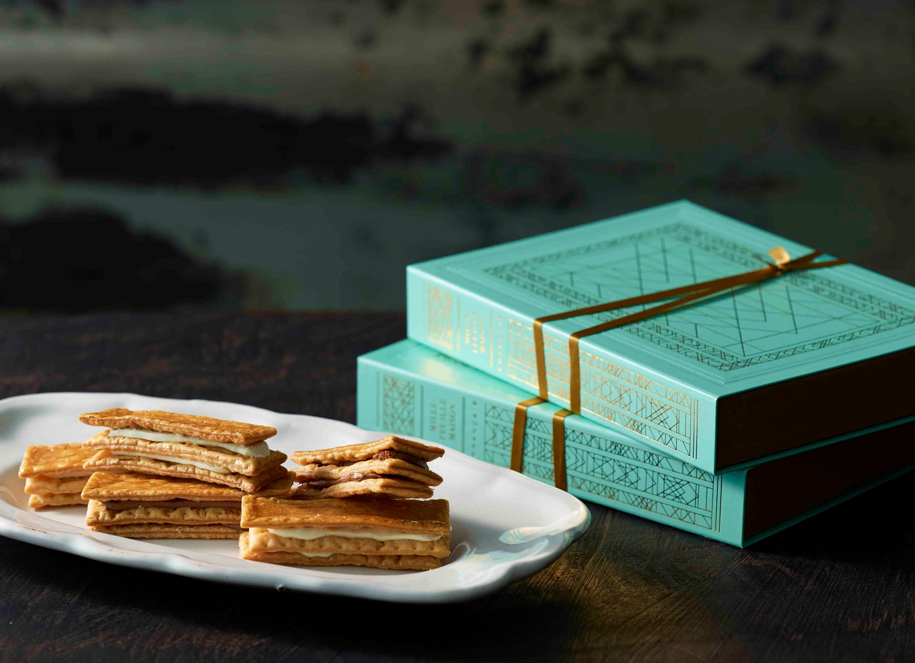 チョコレート(MILLE-FEUILLE MAISON FRANCAISが期間限定『ミルフィユ セゾン(塩キャラメル&カフェ)』を発売)