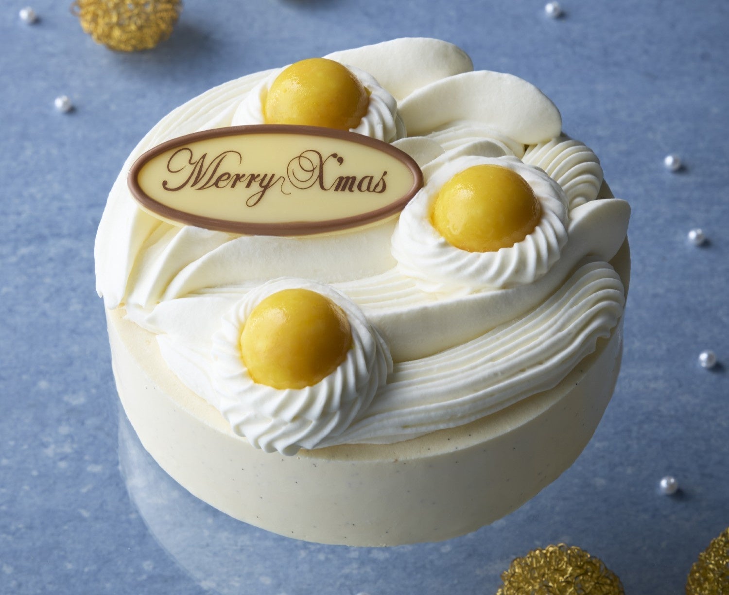 チーズケーキ（伊勢丹新宿店の2026年クリスマスケーキ｜「Aurore」テーマの多彩なラインナップ）