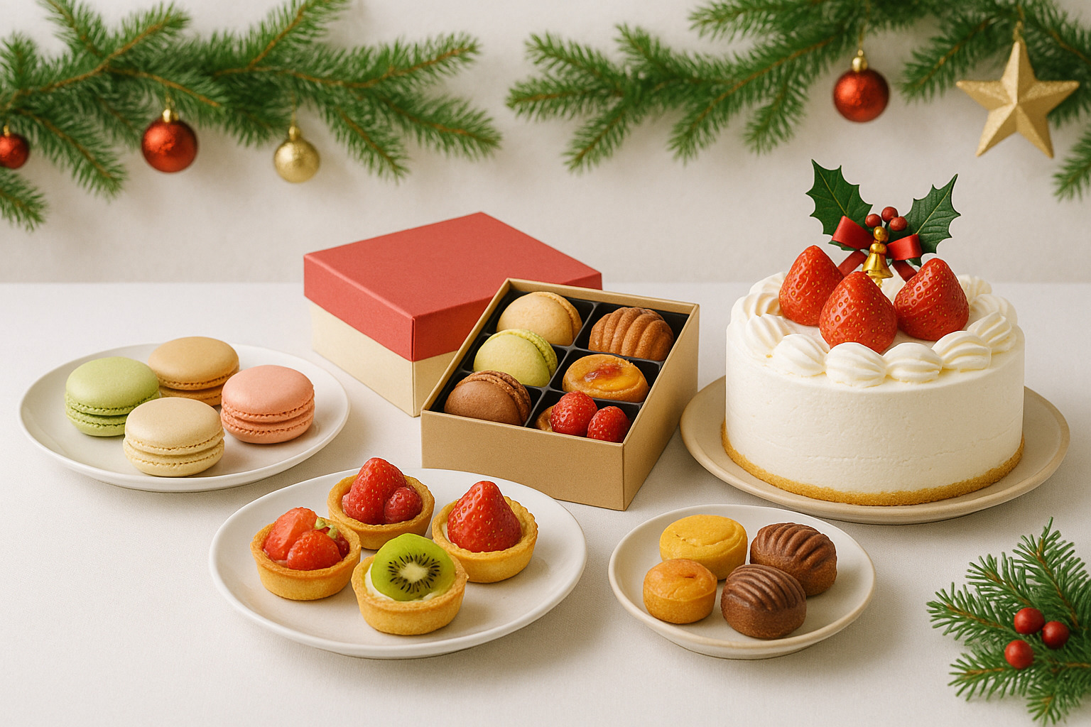 クリスマススイーツギフトの選び方を表すイメージ