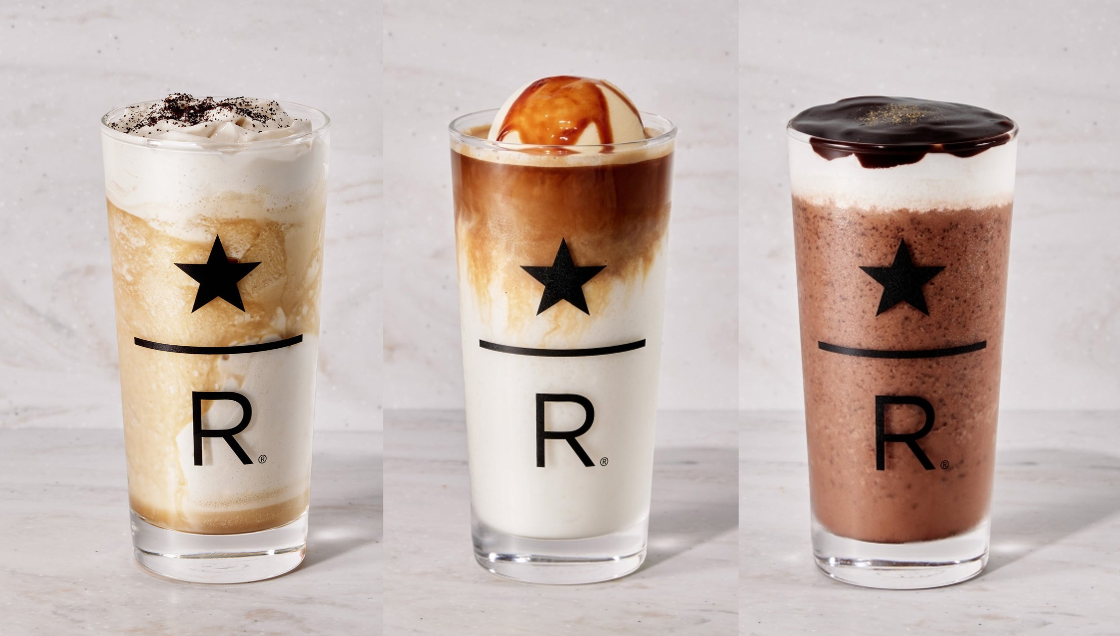 スターバックス リザーブ® カフェの夜を彩る新作『コーヒー & エスプレッソクリーム フラペチーノ®』